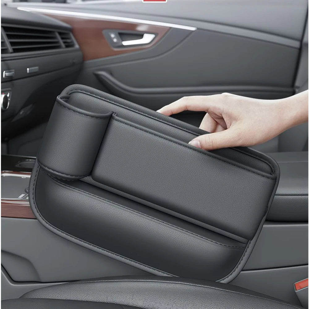Car Seat Gap Organizer with Cup Holder - detail view 1