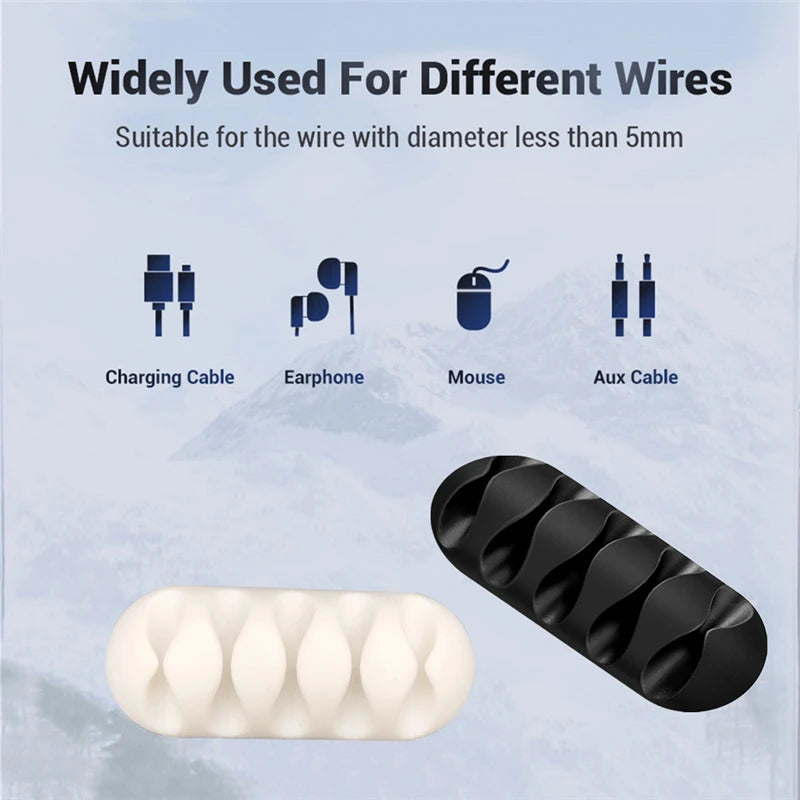 Silicone Desktop Cable Holder - detail view 5