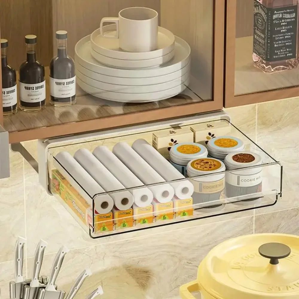 Under-Desk Hidden Drawer Organizer - detail view 5