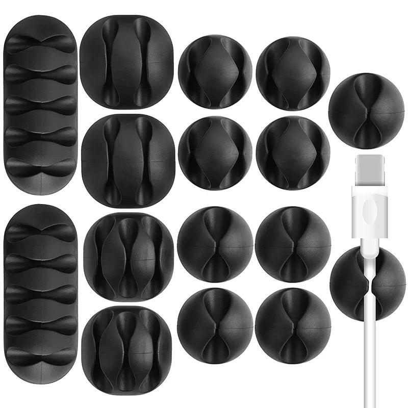 Silicone Desktop Cable Holder - detail view 1