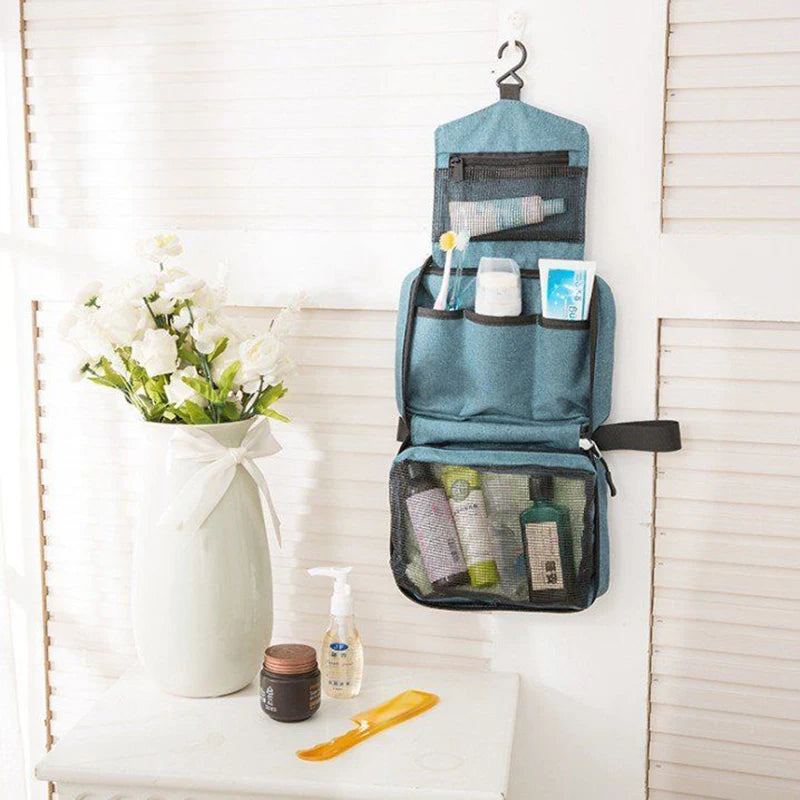 Hanging Travel Toiletry Organizer Bag - detail view 4