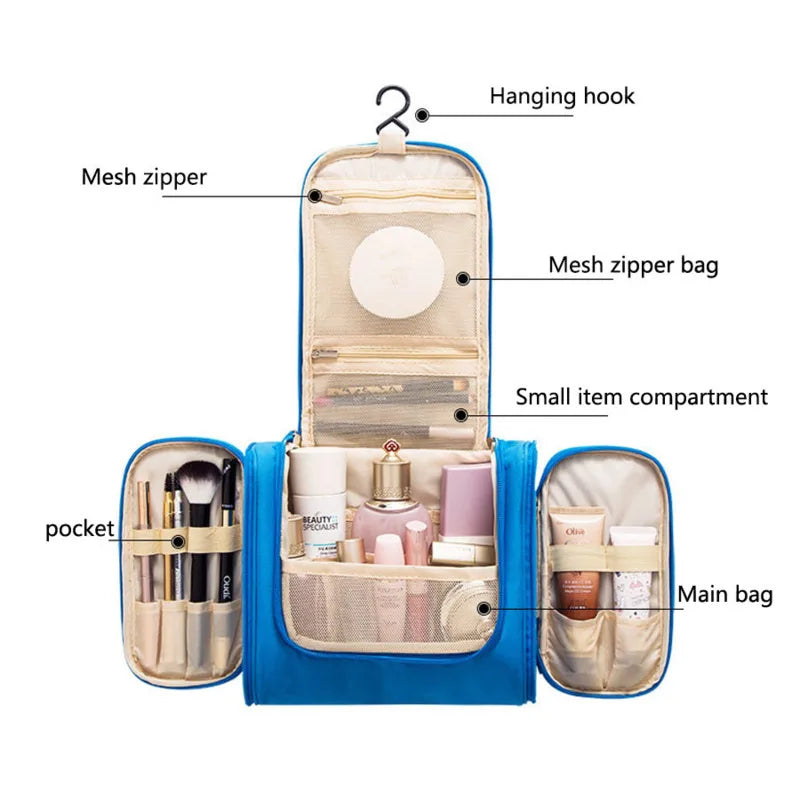 Premium Waterproof Travel Toiletry Bag - detail view 4