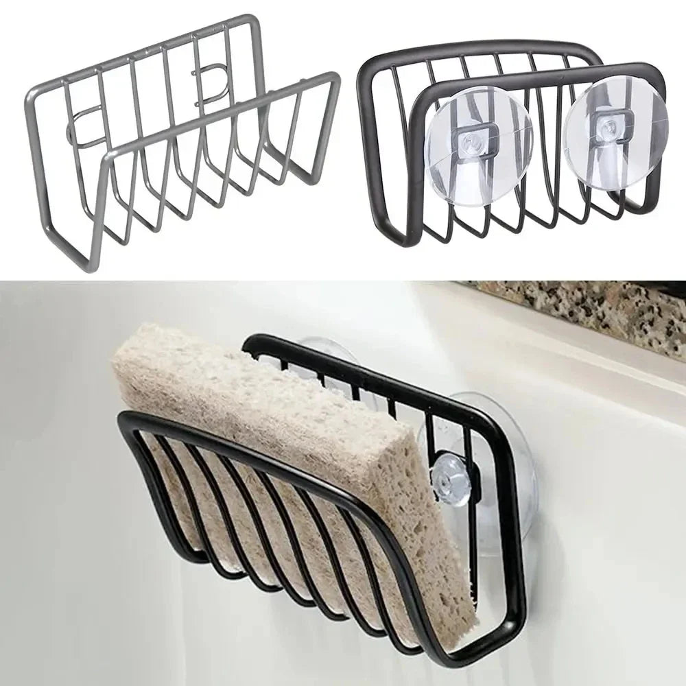 Stainless Steel Kitchen Sponge Holder - detail view 1