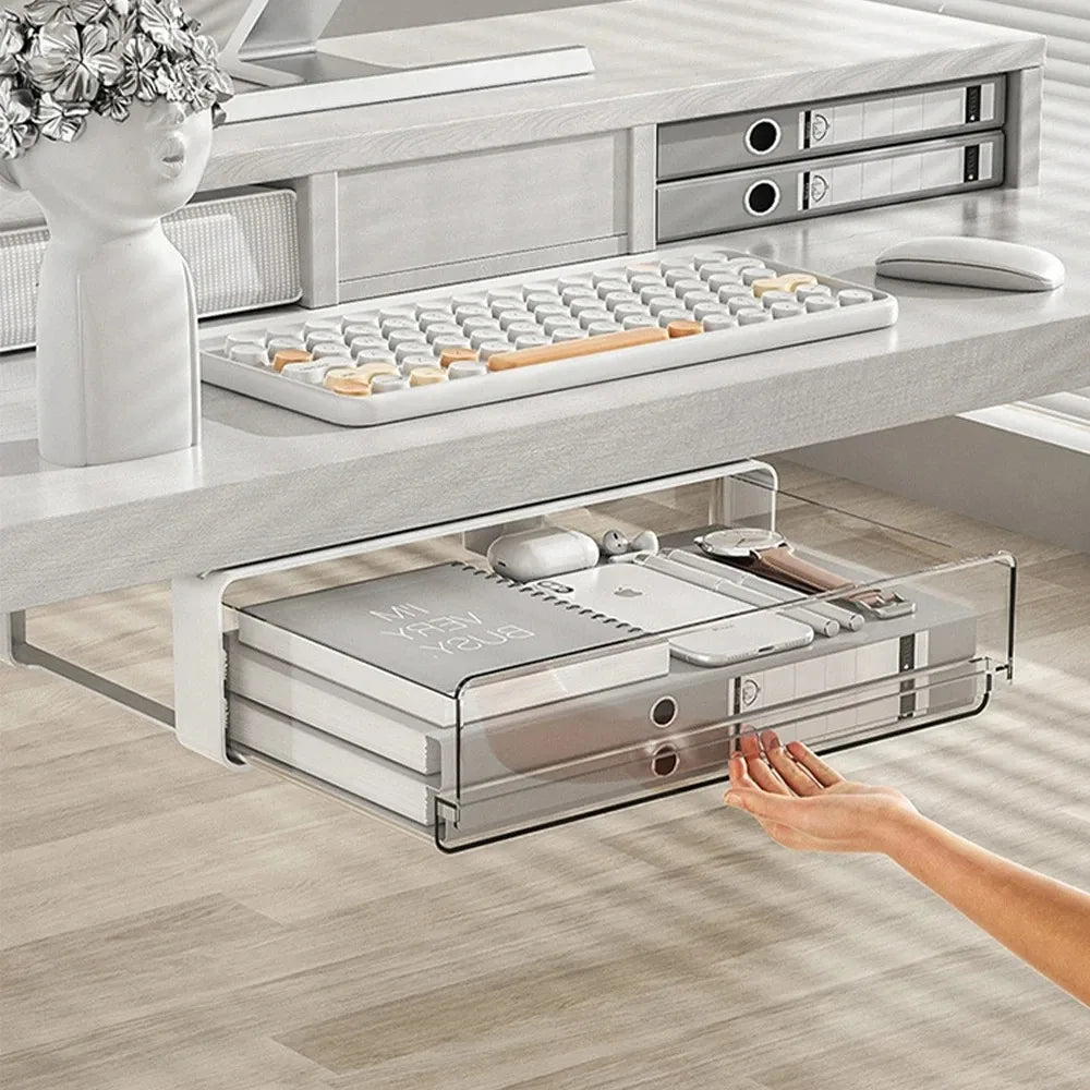 Under-Desk Hidden Drawer Organizer - detail view 2