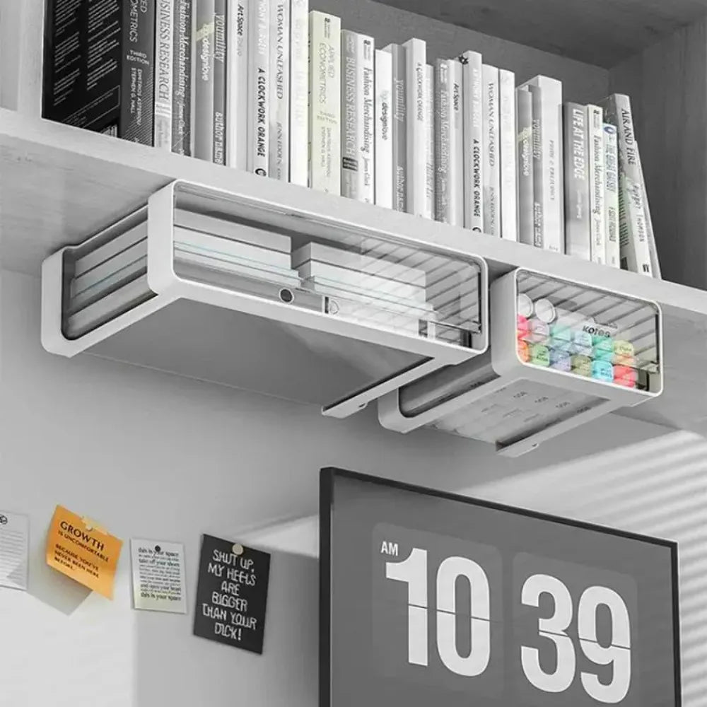 Under-Desk Hidden Drawer Organizer - detail view 4