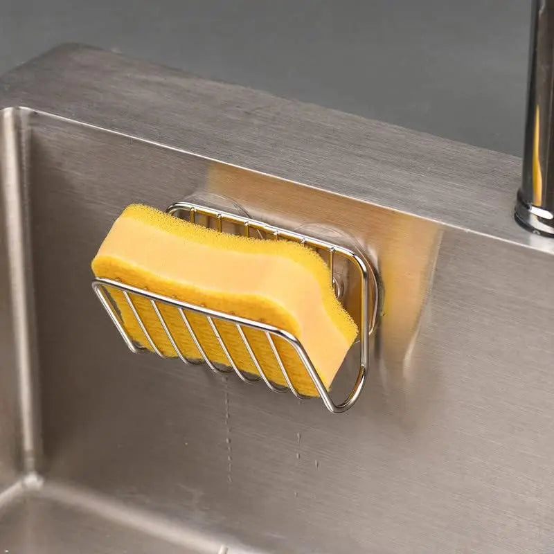 Stainless Steel Kitchen Sponge Holder - detail view 4