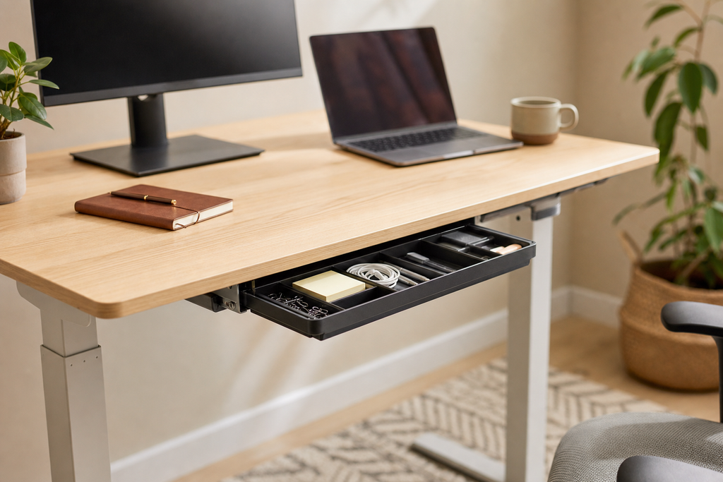 Hidden Desk Drawer